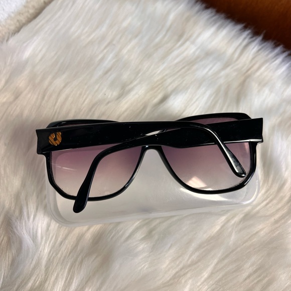 Charles Jourdan Black and Purple Sunglasses